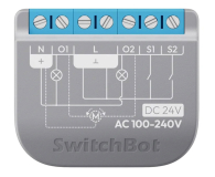 Inteligentny sterownik SwitchBot Inteligentny przełącznik dwukanałowy Relay Switch 2PM